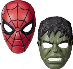 MARVEL - MASQUE DE BASE HULK OU SPIDER-MAN ASST